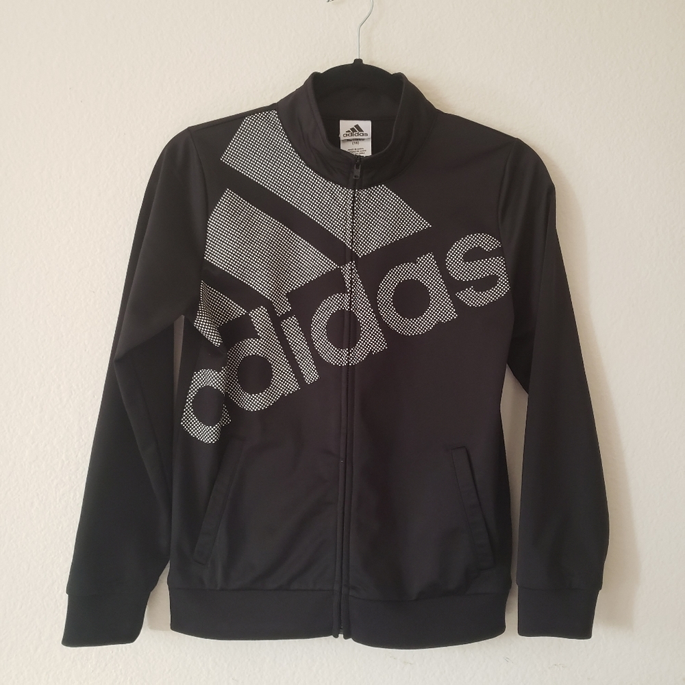 Boy Adidas zip up sweater